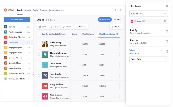 New View Filter in Smart Lists - after first paragraph