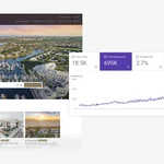 Waterfront Properties' Renaissance website with perfect PageSpeed Insight score.