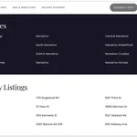 Linking related properties on listing pages.