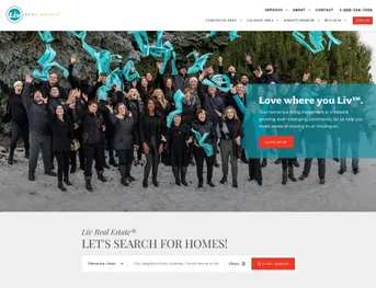 Liv Real Estate Website