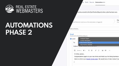 Updates to Automations Phase 2