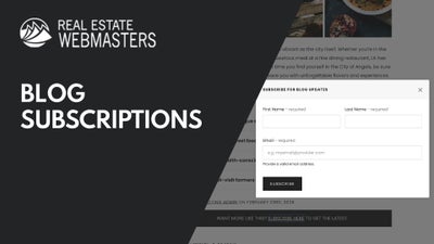 How to Modify Your Blog Subscription CTA