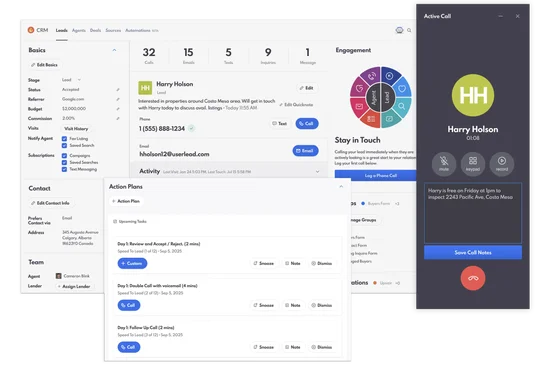 REW Dialer and Speed to Lead action plan.