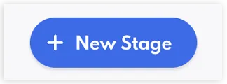 Botão “+ Novo Estágio” no canto superior direito da tela.