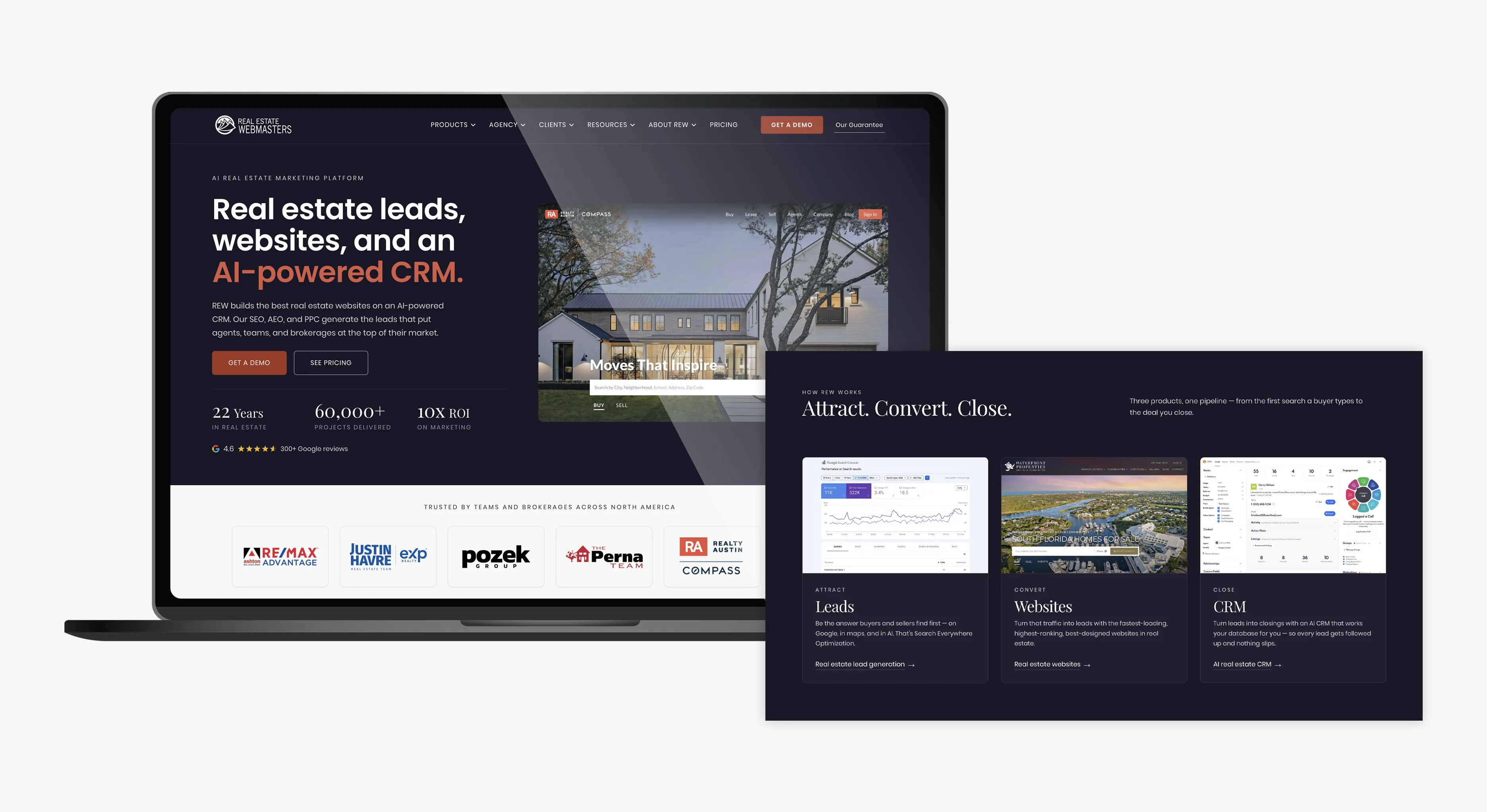Real Estate Webmasters' new Website Redesign 2026