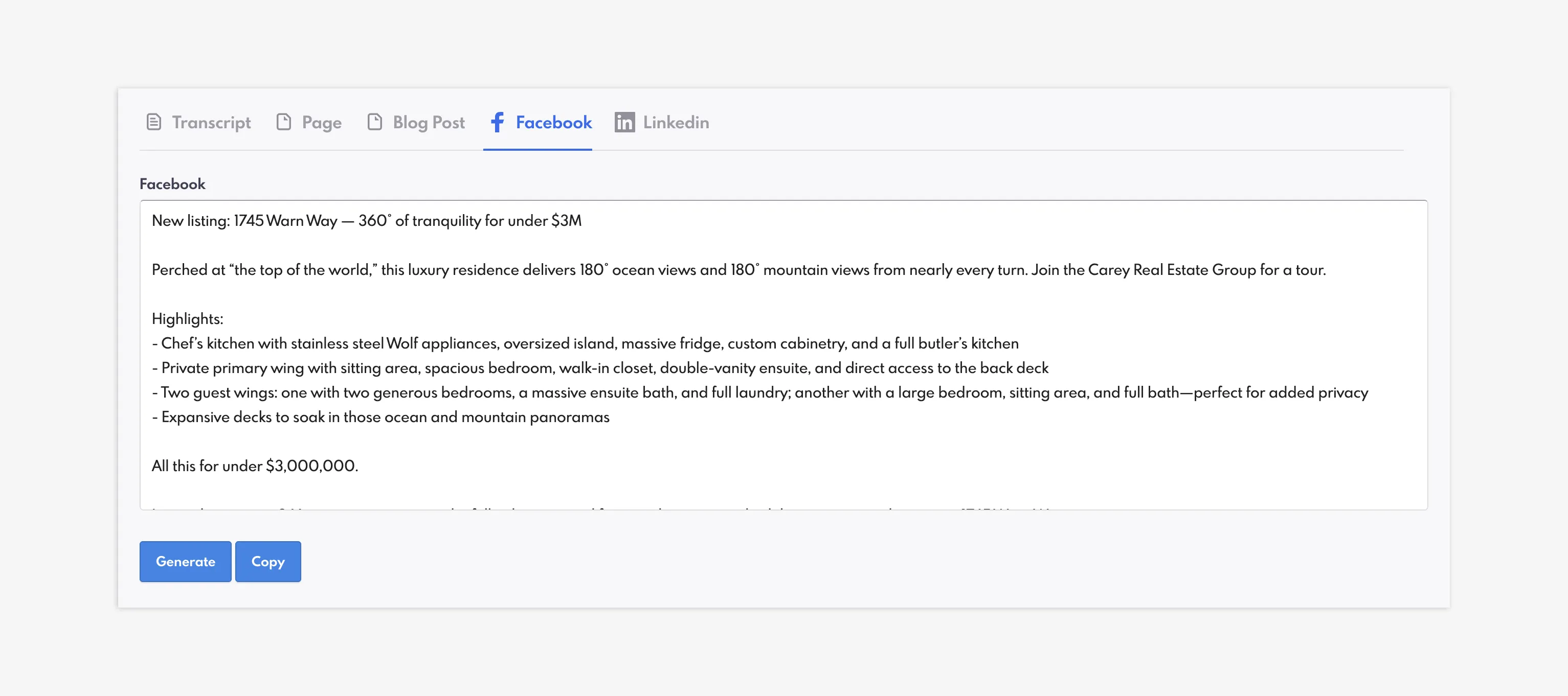 Generating AI-powered content with NOR&Eacute;
