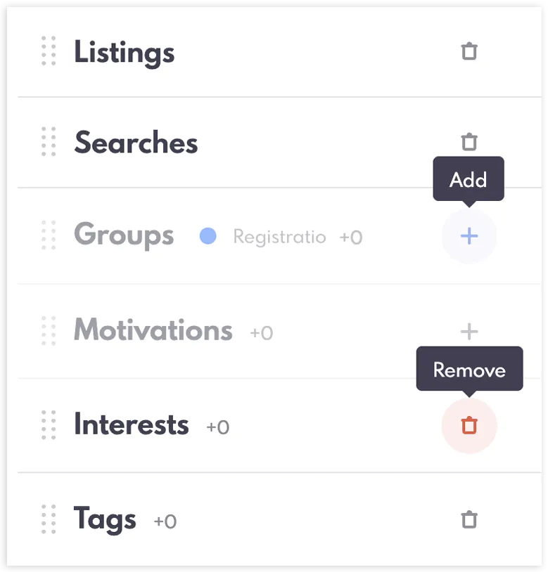 Adding and Deleting Custom Layouts