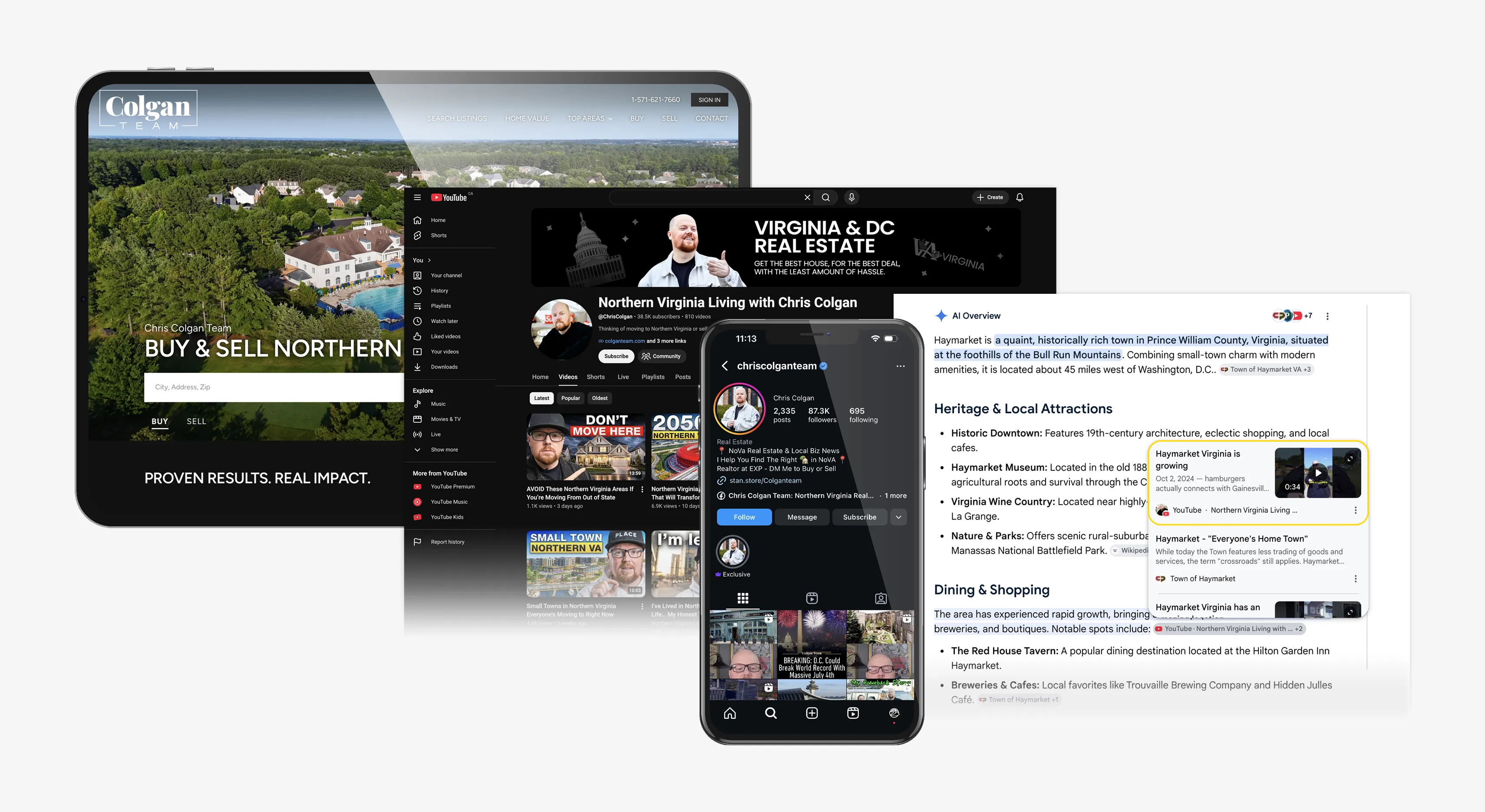 Using multiple platforms to improve SEO