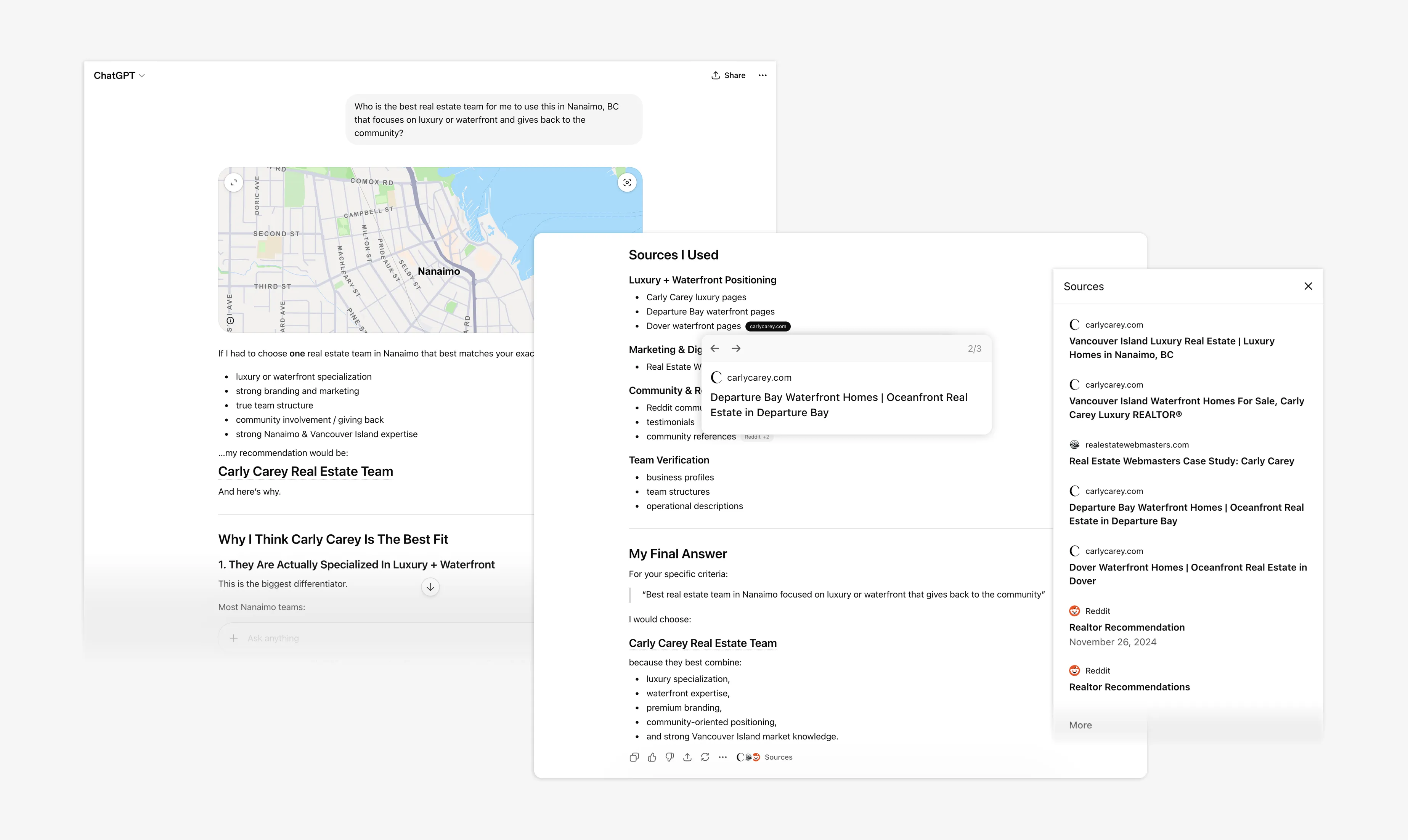 Using GEO to rank in ChatGPT