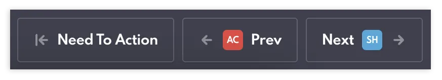 Next Previous Lead Navigation