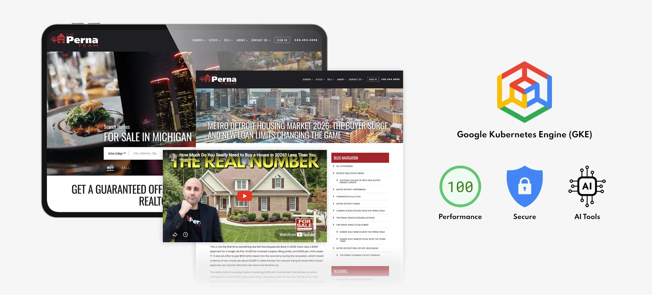 Benefits of having an updated GKE website