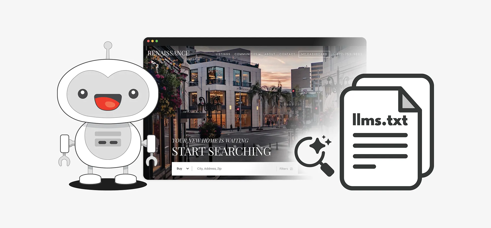 Incorporate llms.txt file to Renaissance website