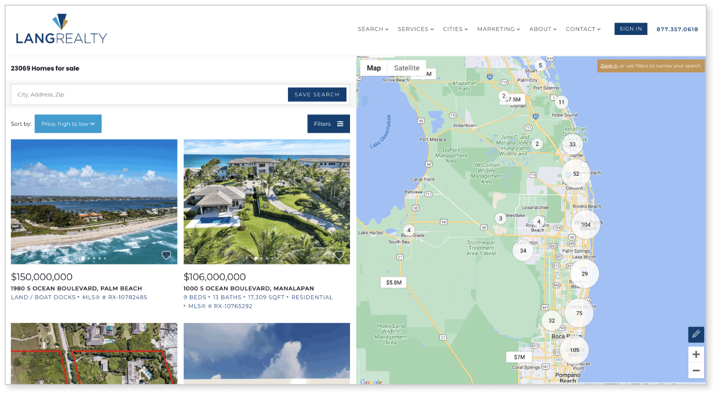 Lang Realty IDX Page