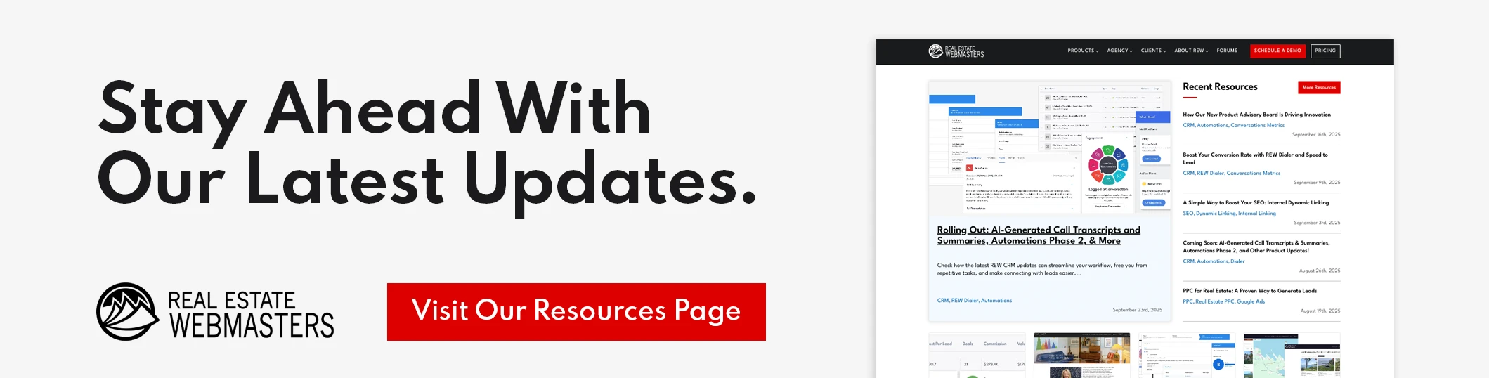 The Resources page.