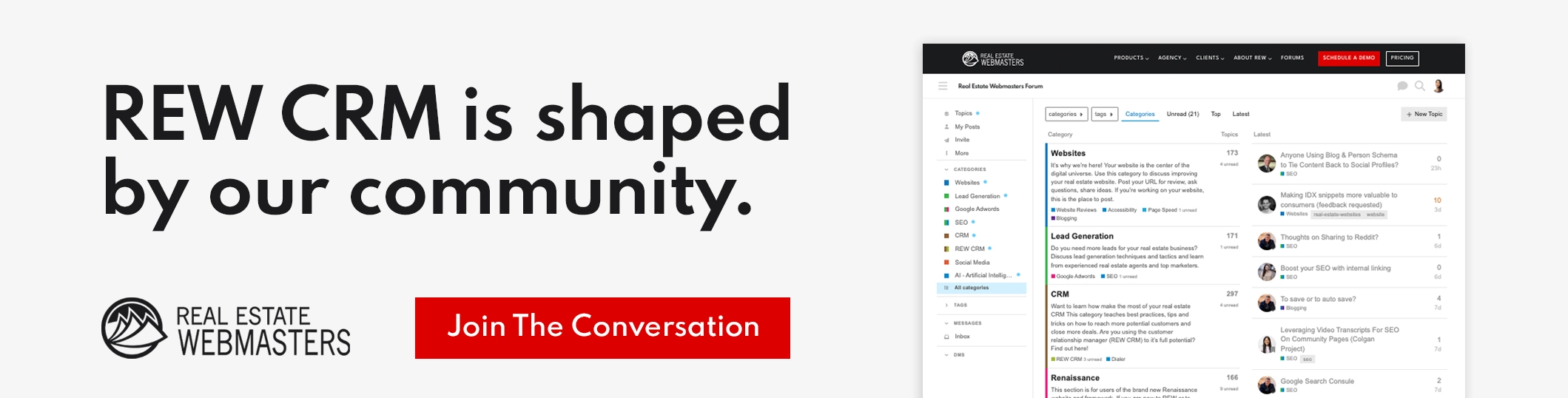 REW Forum page.