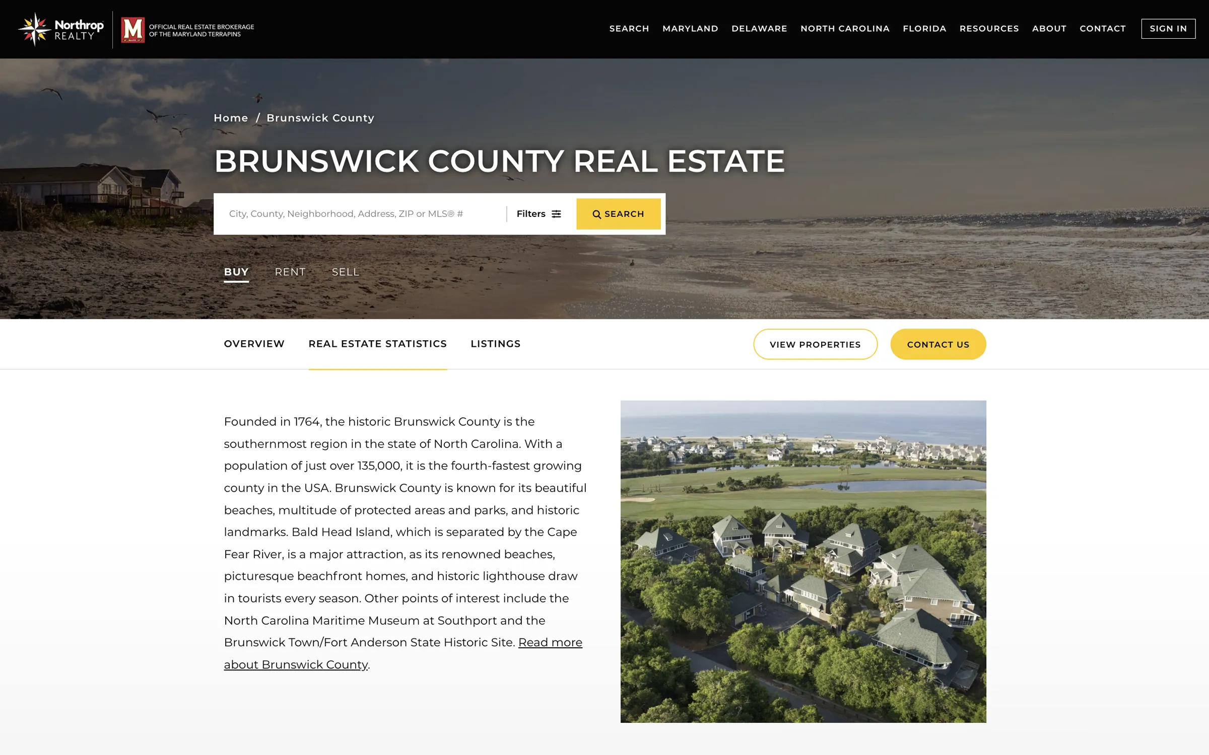 Northrop Realty Brunswick Community Page