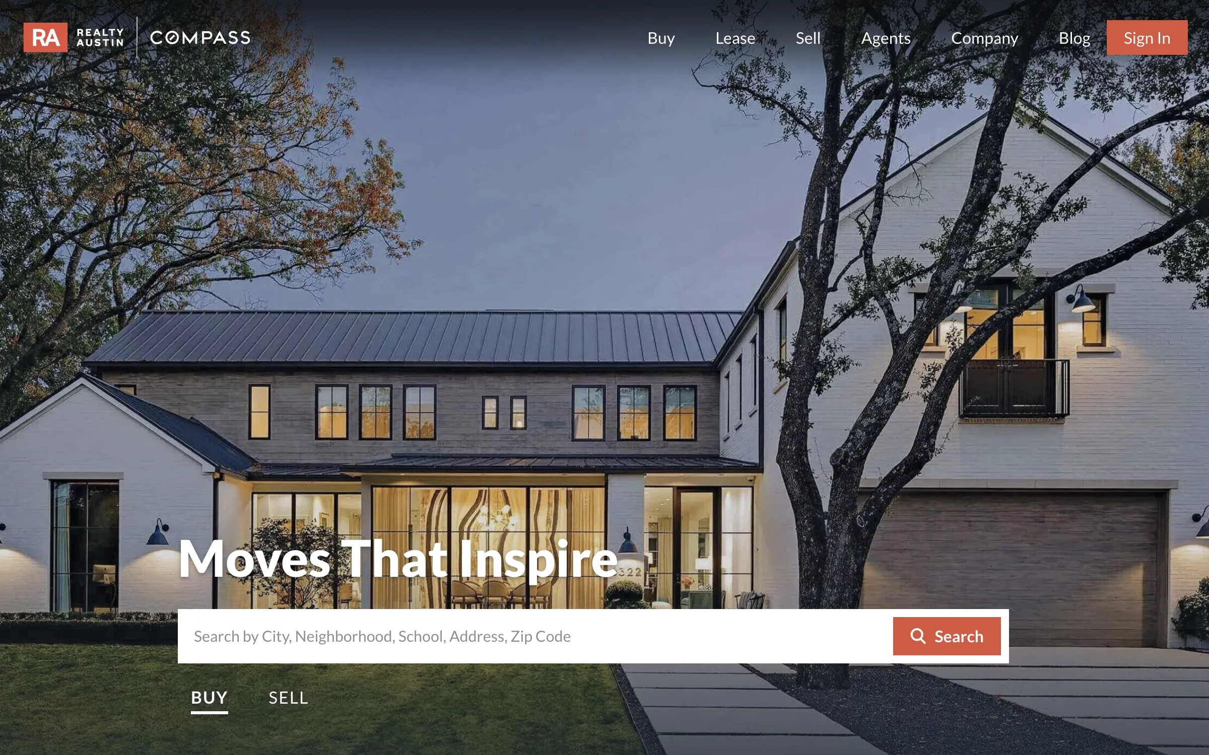 Realty Austin Homepage