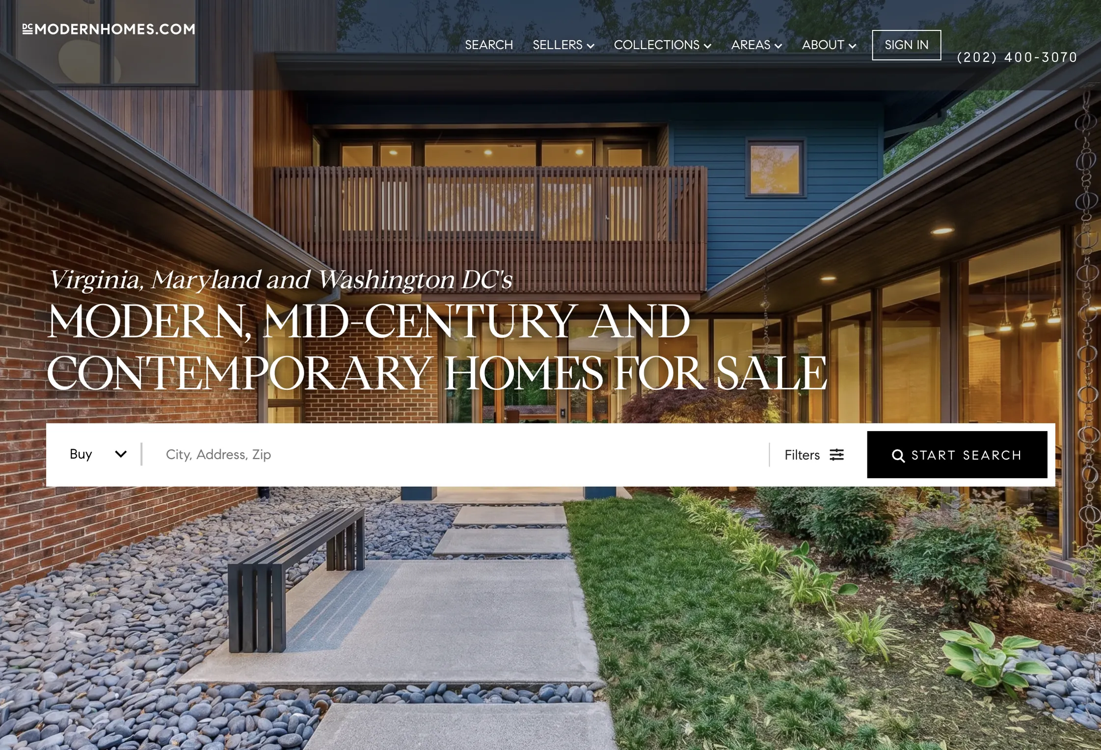 Andre Perez - DC Modern Homes Home Page
