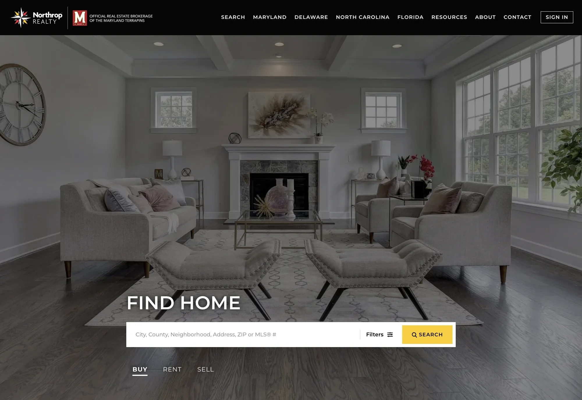 Northrop Realty home page