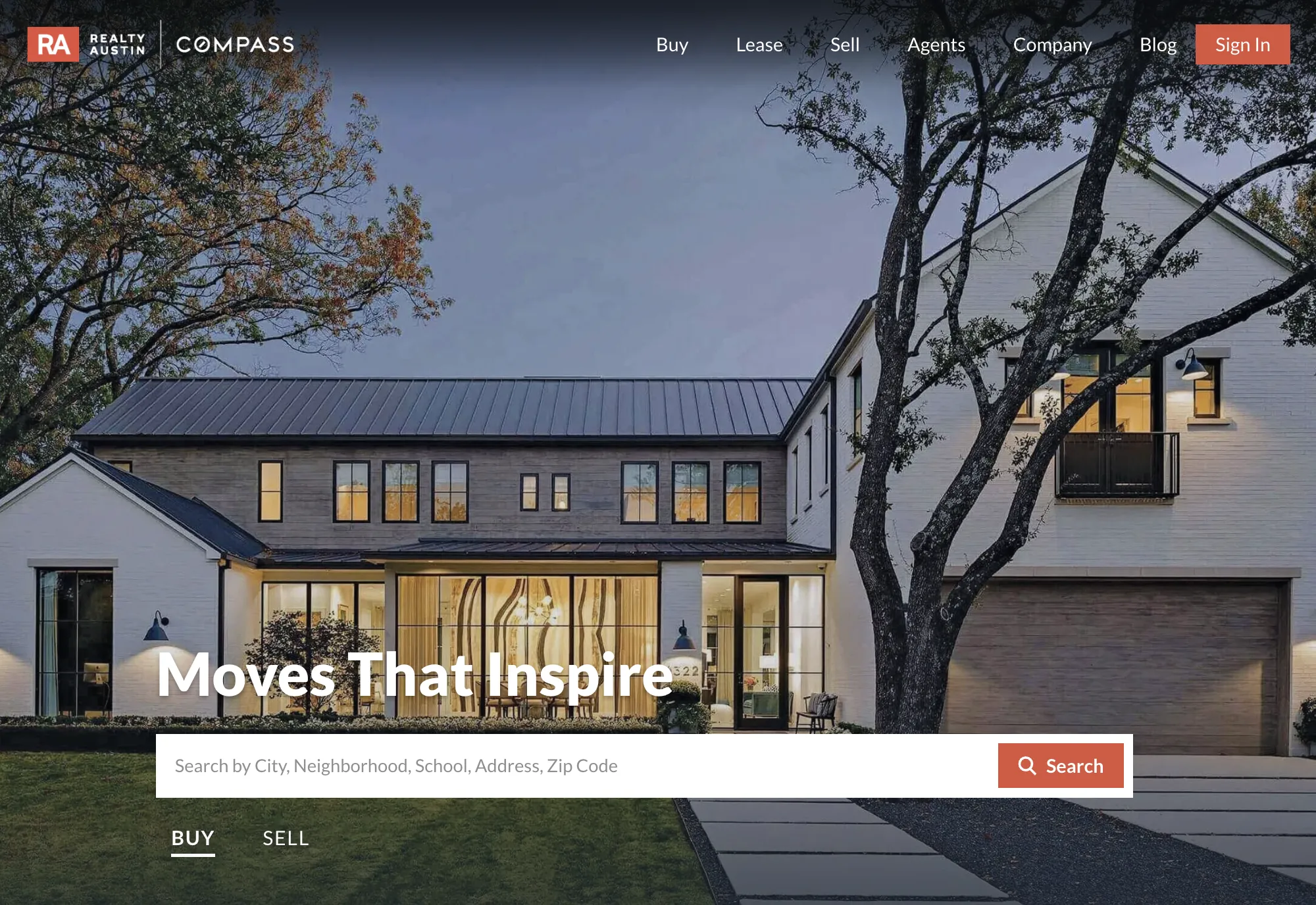Realty Austin home page