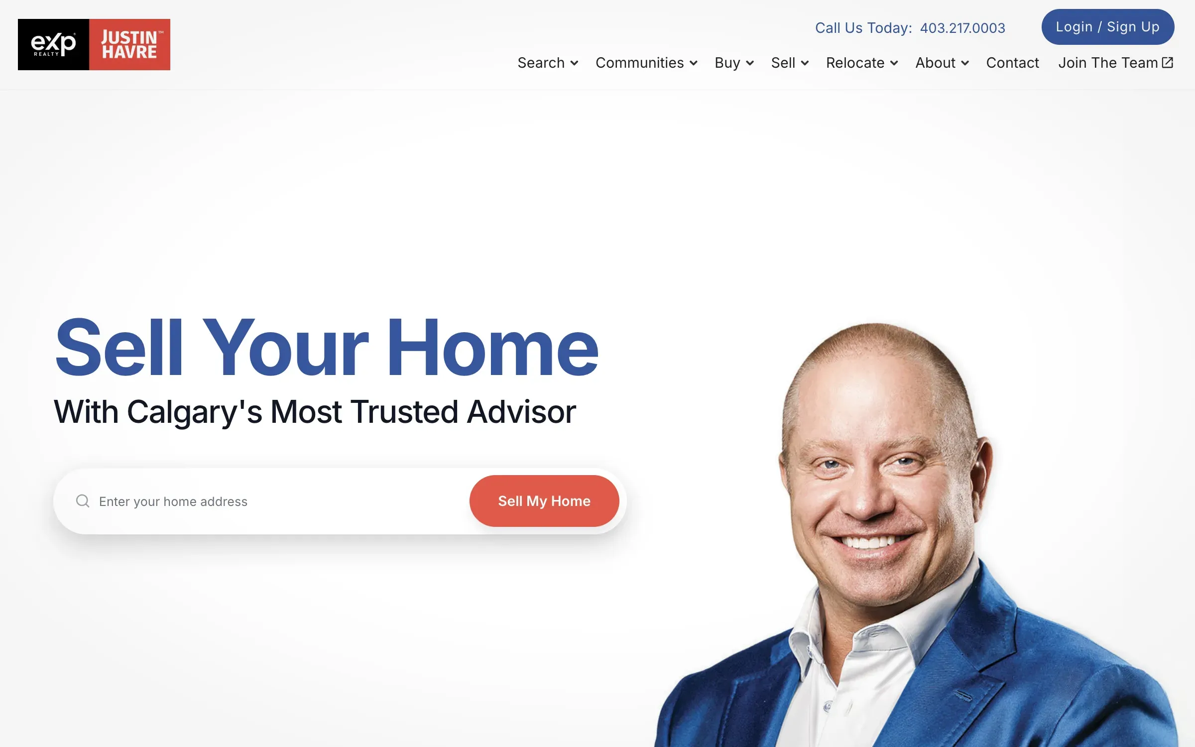 Justin Havre home page