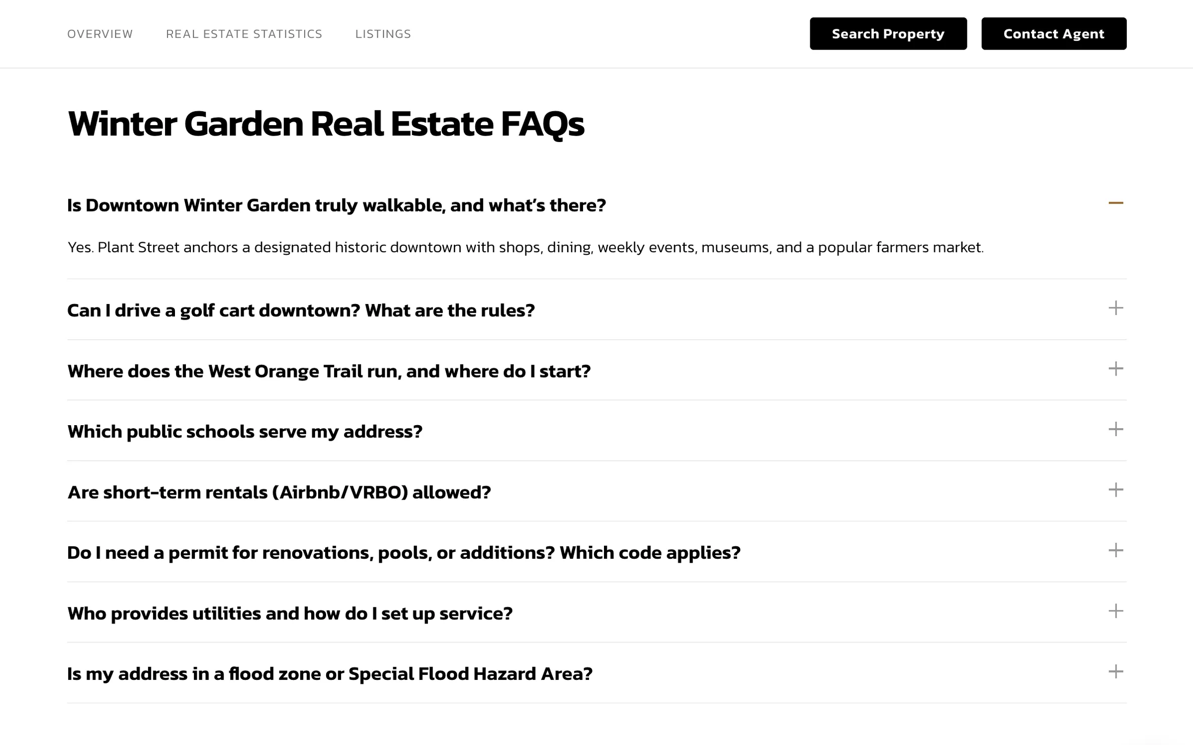 Pozek Group Winter Garden FAQs