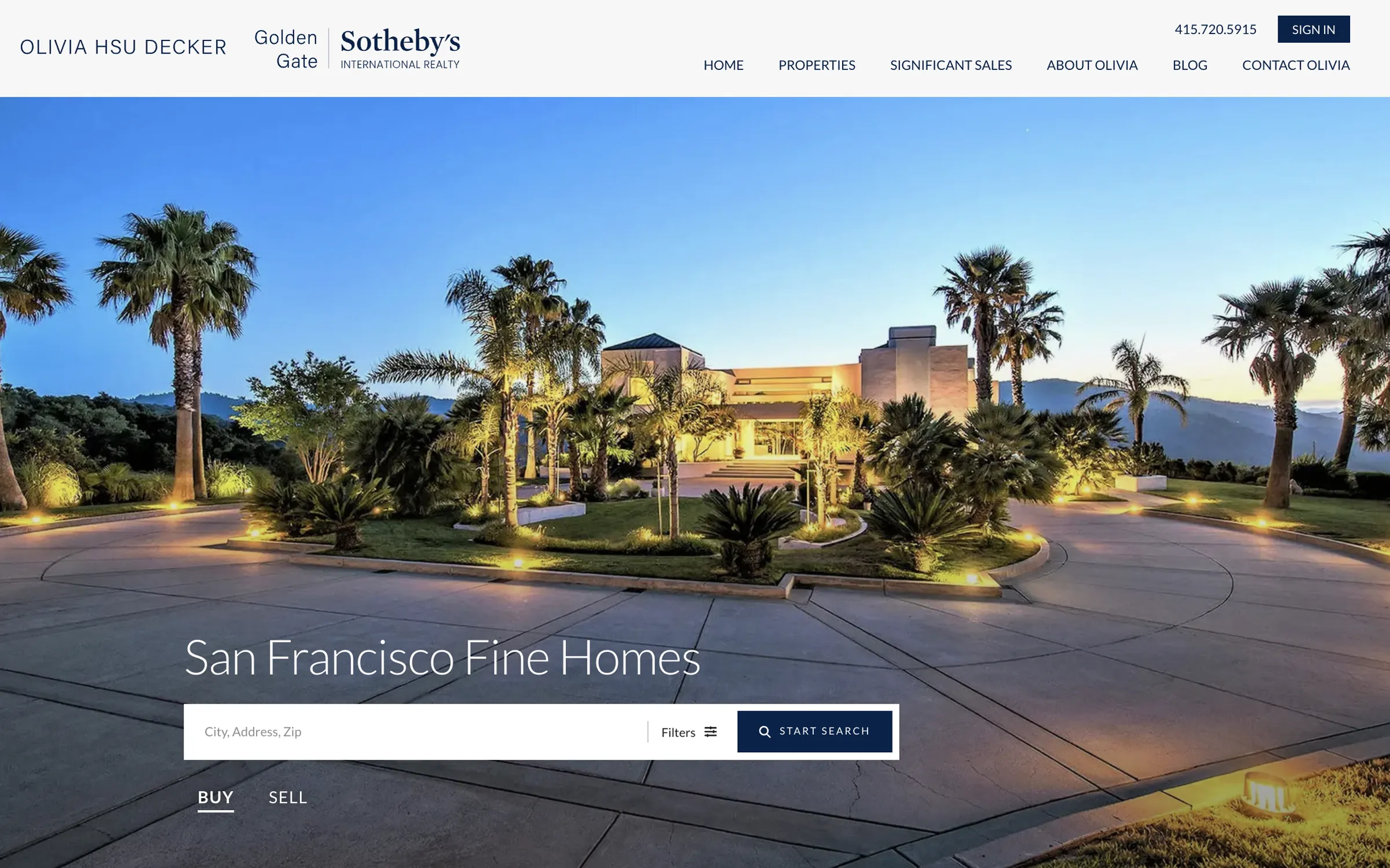 San Francisco Fine Homes Homepage