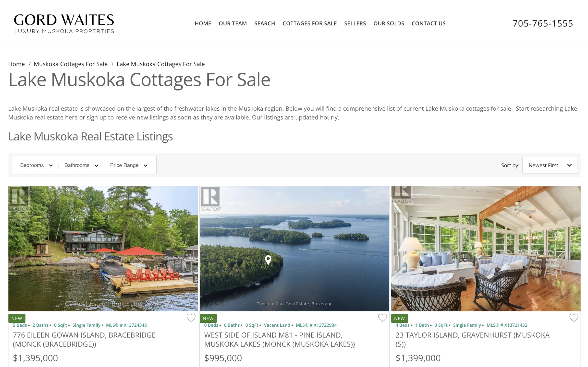 Gord Waites - Lake Muskoka Cottages MLS