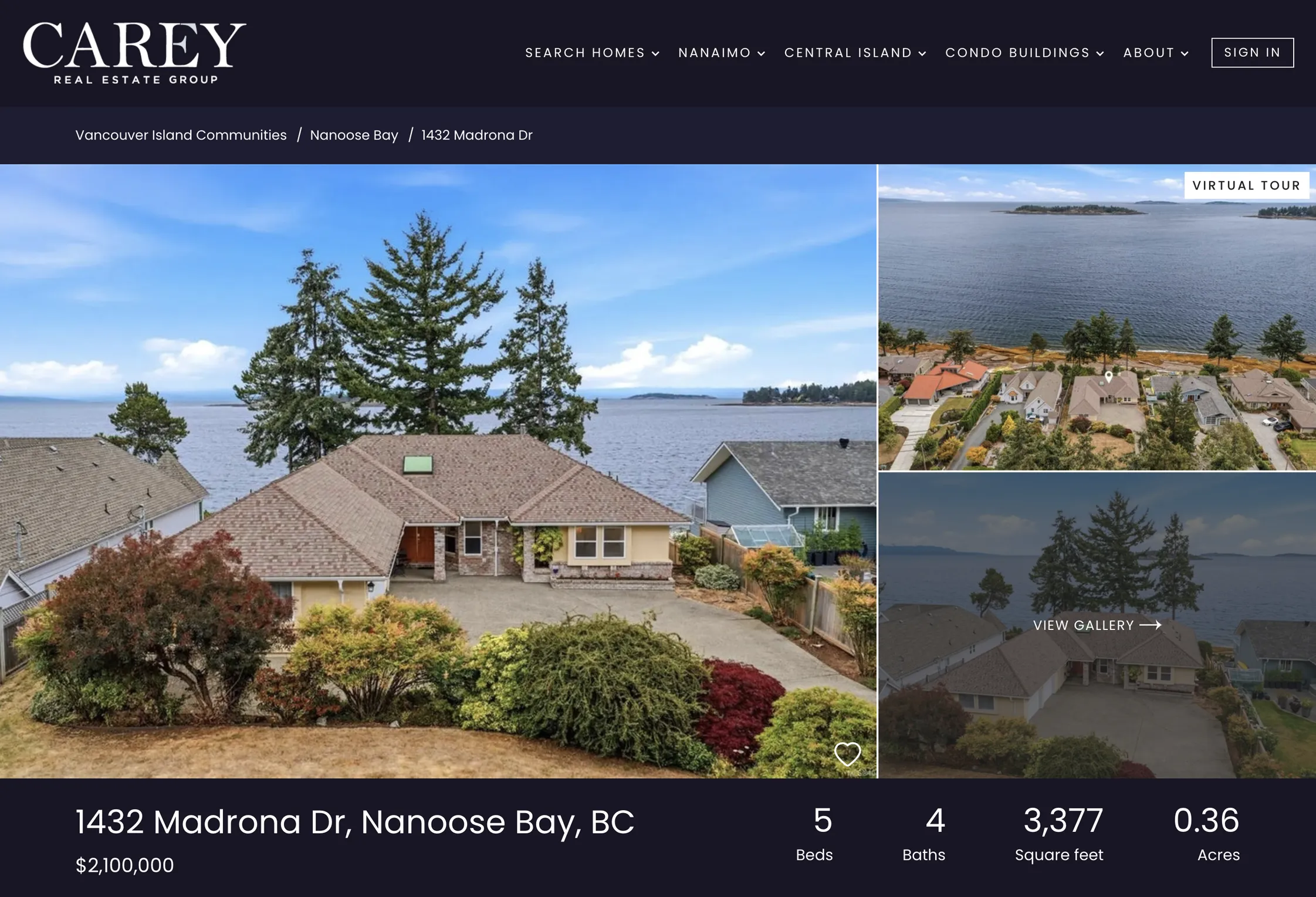 Carly Carey Real Estate Team Property Listing