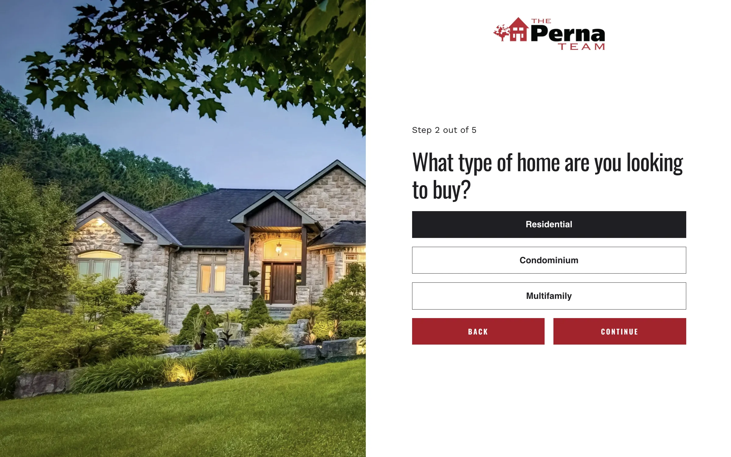 The Perna Team Buyer Leads Survey