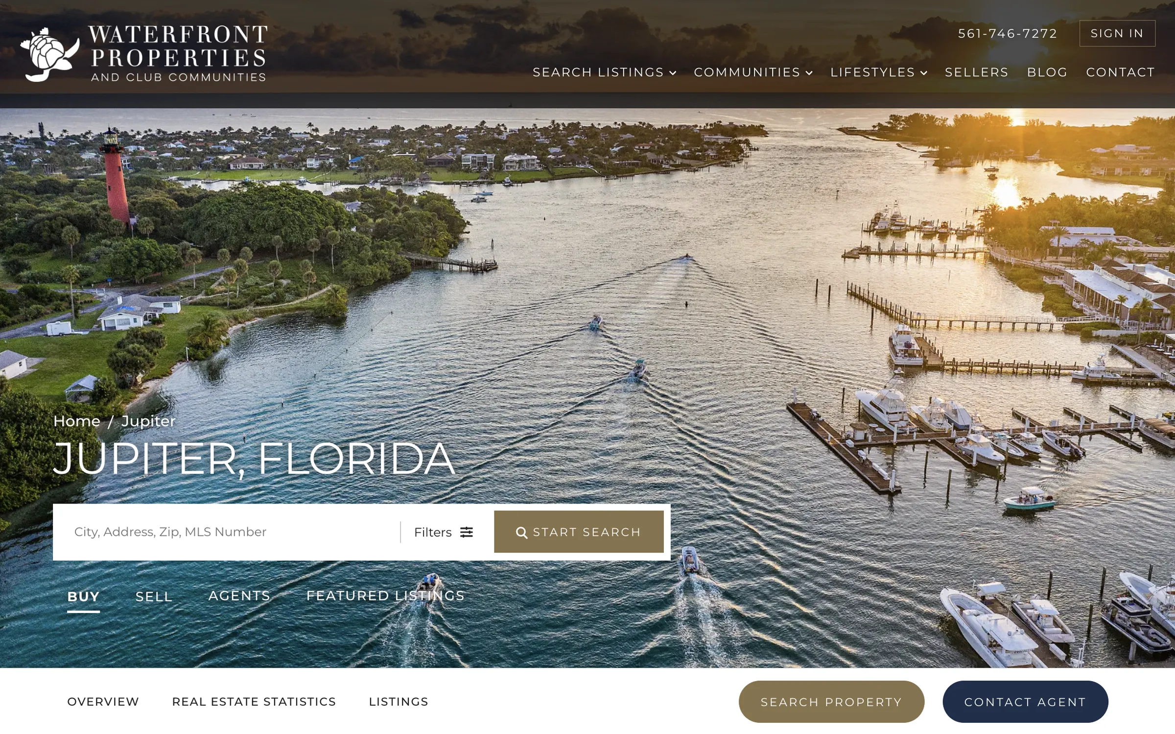 Waterfront Properties - Jupiter Community Page