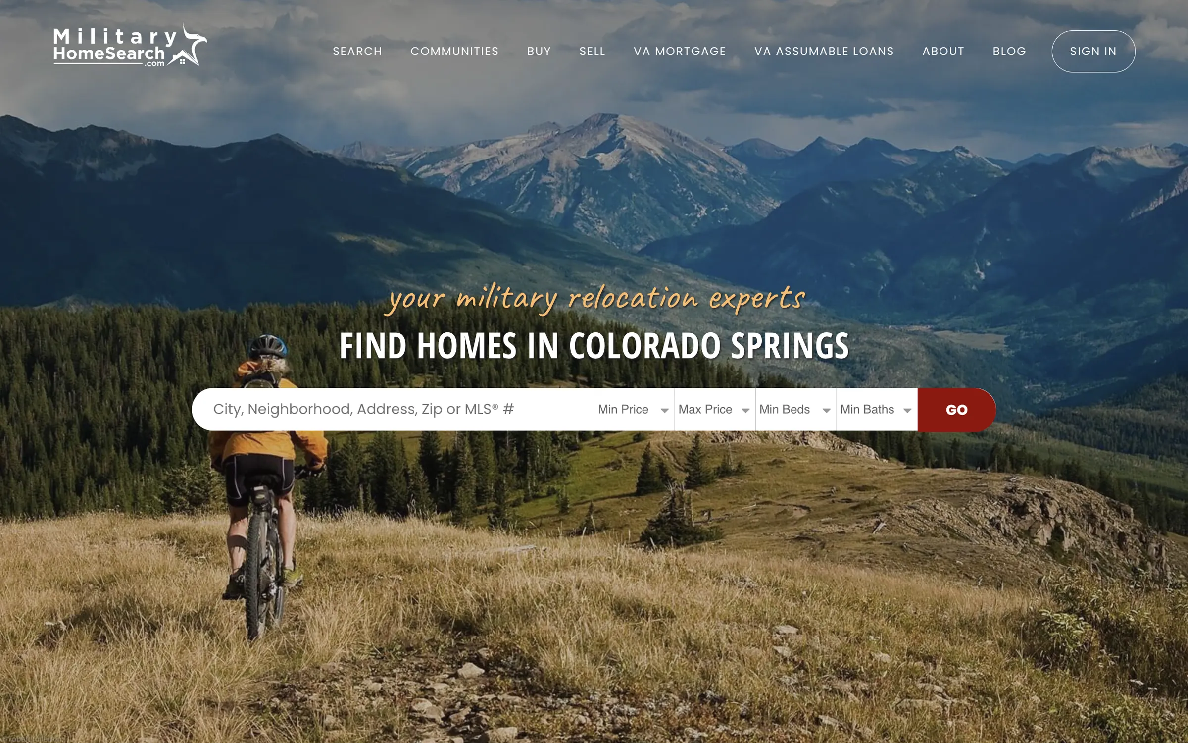 Military HomeSearch Homepage
