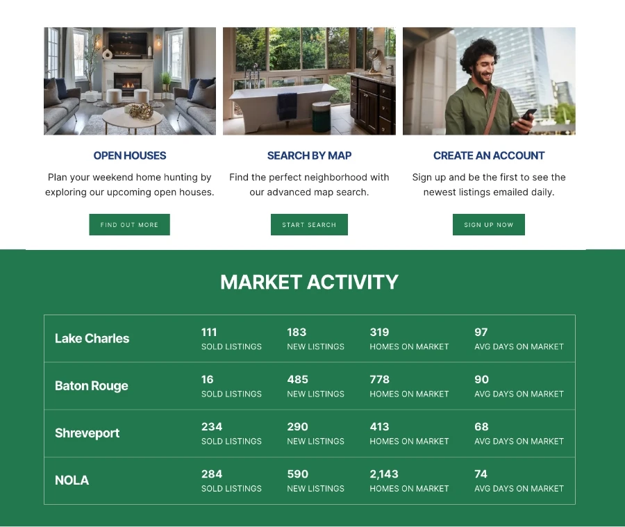 Flavin Realty Homepage CTA