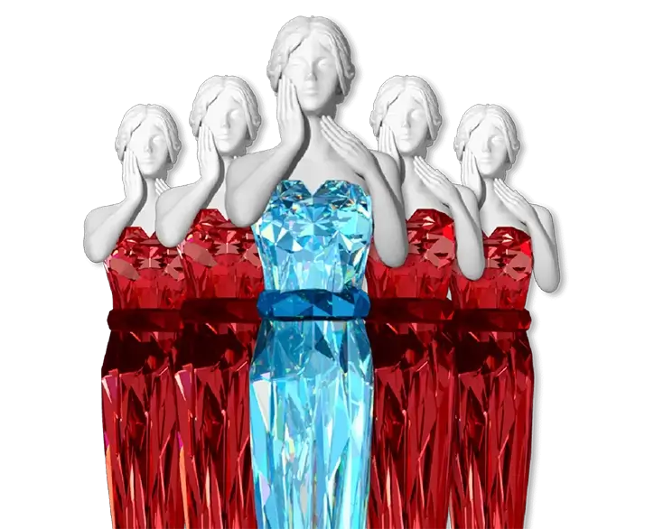 Won five awards